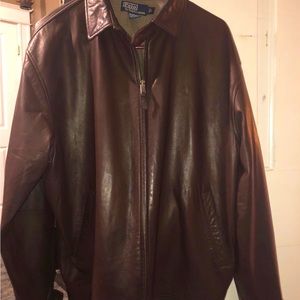 Polo Ralph Lauren LambskinLeather Jacket